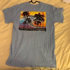 NWOT galveston island tshirt
